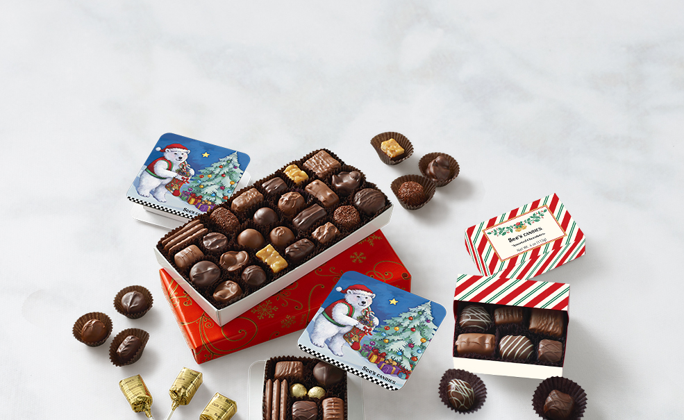 Mixed Selection of See's Candies for Mobile