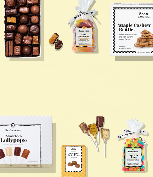 Mixed Selection of See's Candies for Mobile