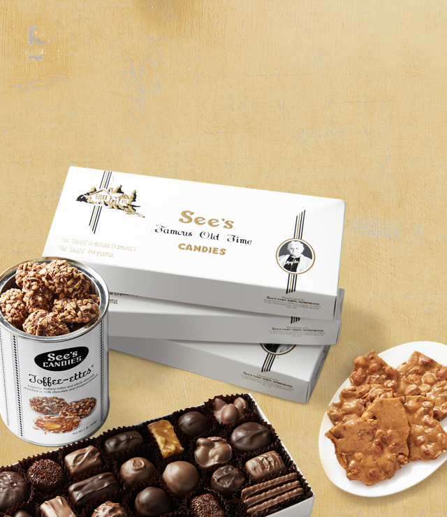 Mixed Selection of See's Candies fro Mobile