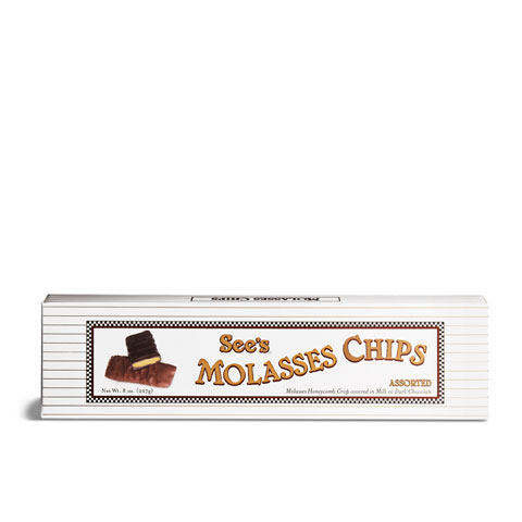 View of Assorted Molasses Chips