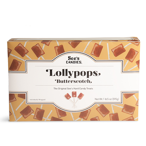Butterscotch Lollypops product view