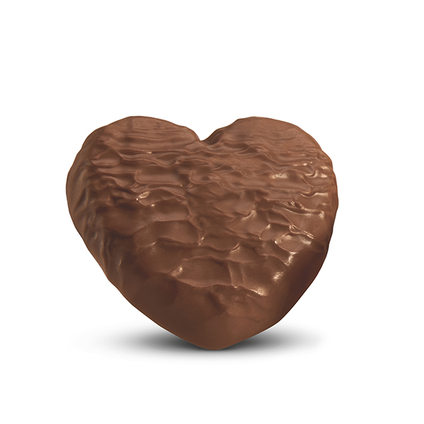 View of Milk Chocolate Butter Heart 3