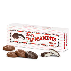 View of Assorted Peppermints