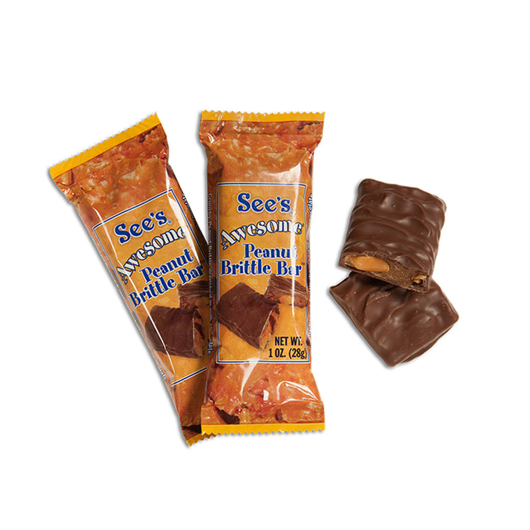 Sees Awesome® Peanut Brittle Bars product view