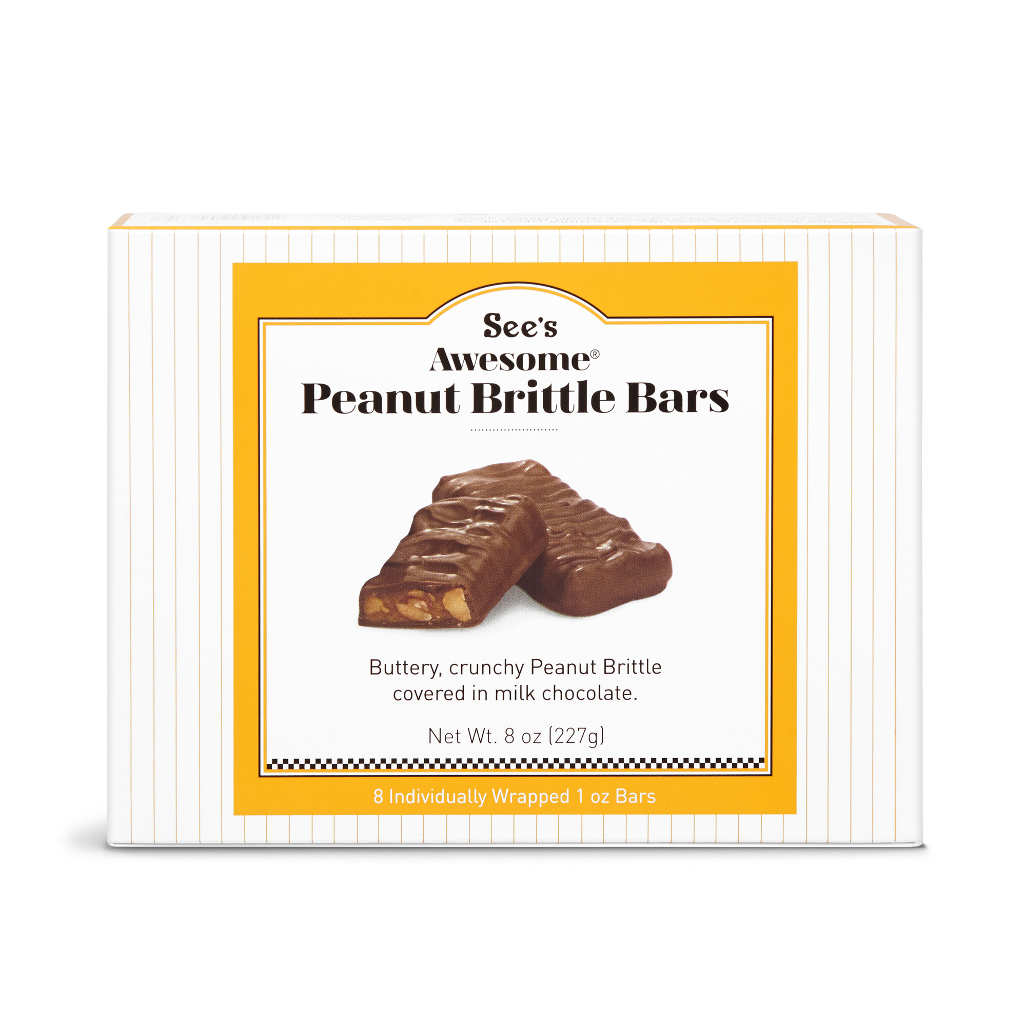 Sees Awesome® Peanut Brittle Bars product view