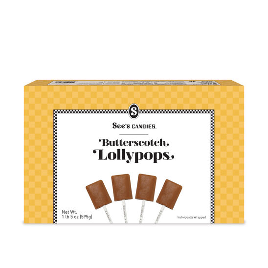 Butterscotch Lollypops product view