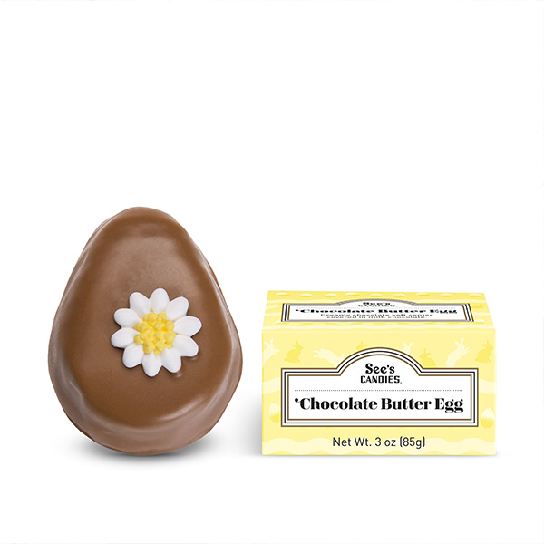 View of Chocolate Butter Egg 1
