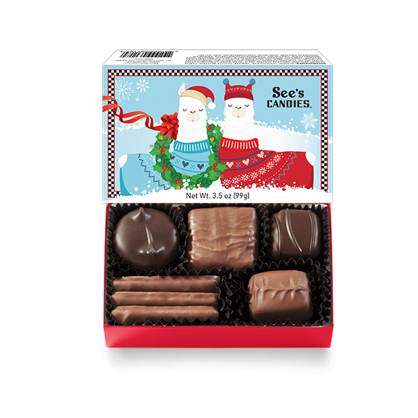 Holiday Llamas Box product view