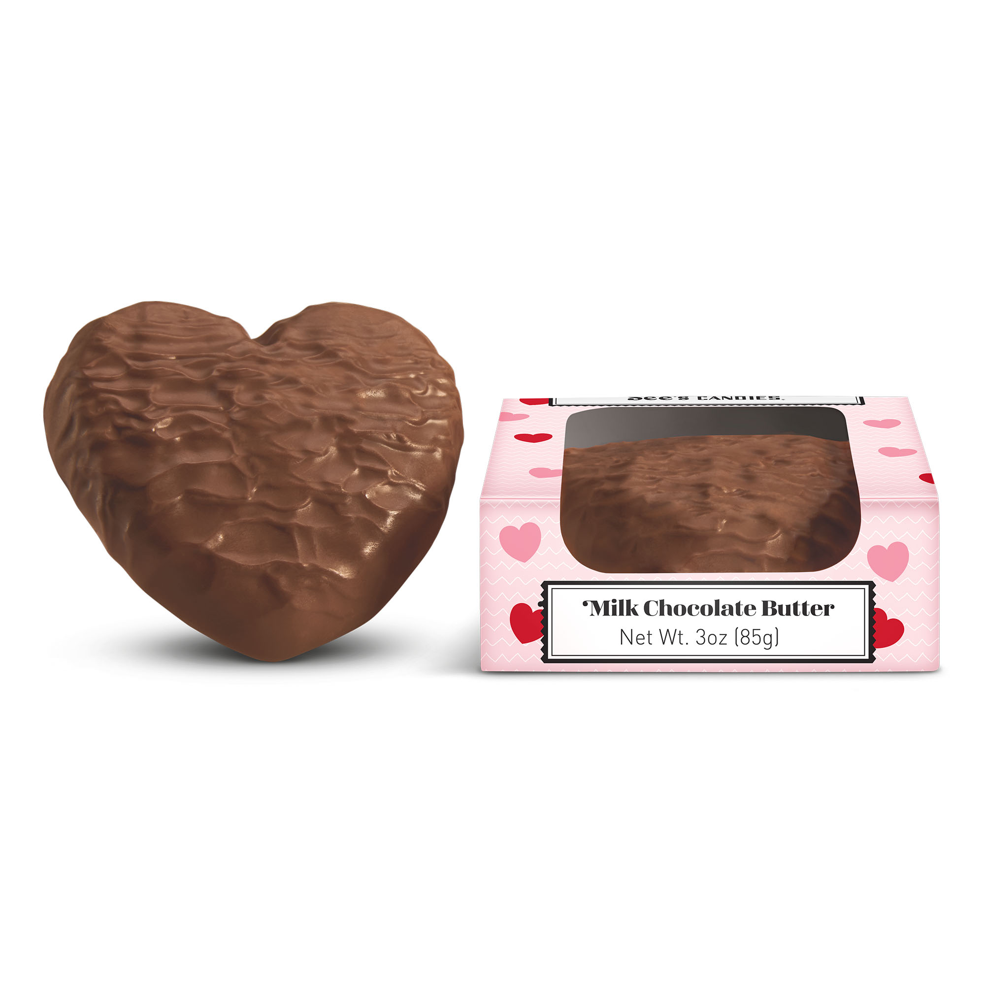 Milk Chocolate Butter Heart product view