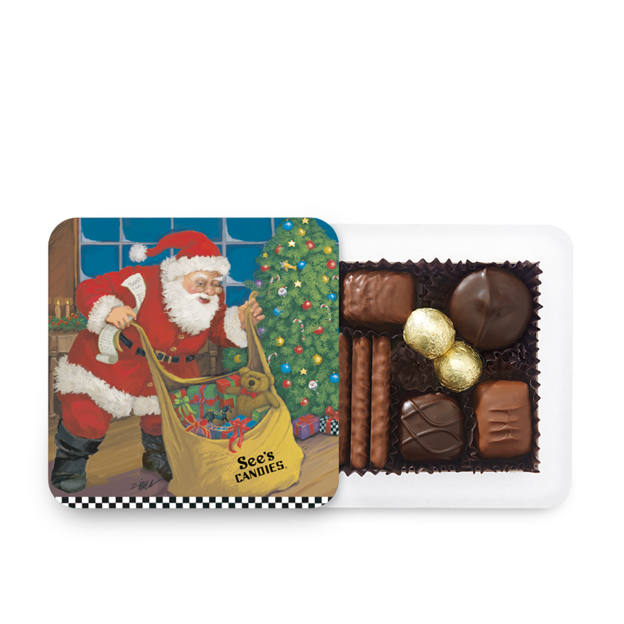 Santas List Box product view
