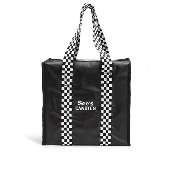 View of See's Zippered Tote 3
